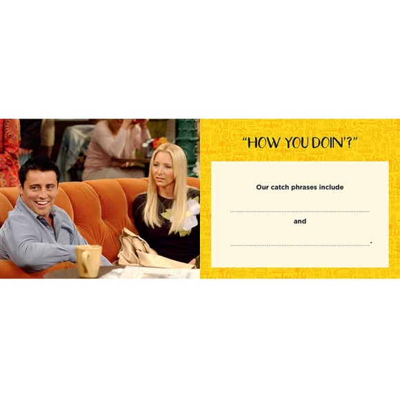 Friends: The One About You Fill-a-Book - Picture 3 of 6